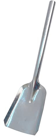 Ipetboom Stove Shovel, 1 Pc Fireplace Shovel for Ash Fireplace Shovel Kitchen Fireplace Shove Shovel Handle