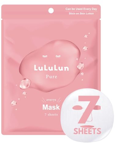 LuLuLun Pure Evreeze Face Mask, Pack of 7