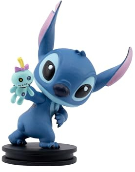 YuMe Stitch the Scrump Thrower 2.5 Mini Figure Collectable in Hero Window Box | Officially Licensed Disney Merchandise | Toy Gift for Kids, Adults & Movie Fans | Get All 6 Art Gallery Collectables