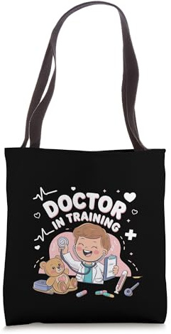 Doctor in Training - Cute Pediatric Medical Kids Tote Bag