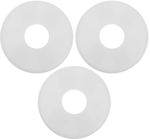 Vaguelly Lot De 3 Cache-Tuyaux Décoratifs Couvercle De Bride Trou De Tuyau Crique Décorative Bride Fendue Couvercle Décoratif De Four Plaque De Recouvrement