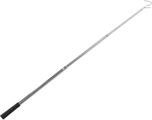 BUGUUYO Varilla Extensible para Toldo de Camping 15 M Barra Retráctil de Gancho Herramienta Portátil para Abrir y Cerrar Parasoles y Tiendas de Campaña Accesorio Práctico para