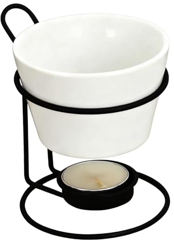 Pentola per Fonduta di Formaggio - Mini Pentolino Per Scioglimento A Fuoco Lento | Per Sciogliere Cioccolato - Per Preparare Burro E Formaggio, Riunioni Familiari, Natale, Casa E Cucina, Caffè