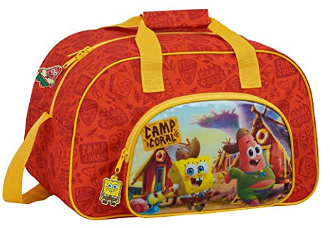 Safta 712083273, Bolsa De Deporte Unisex Niños, Naranja/amarillo, Mediana