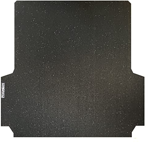 PICKUPMATTE Antirutschmatte Ford Ranger 2023 New Generation Doppelkabine Laderaumwanne Raptor WILDTRAK DOKA m. original Laderaumwanne ab BJ 01/2023 - Variante gerade Kabinenrückwand - Form #2