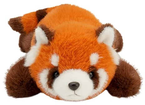 Roter Panda Plüschtier - Niedliche Tierische Kuscheltiere - Rotpanda Weiches Kuscheltier,für Kinder Erwachsene Sofa Wohnzimmer Schlafzimmer Auto Büro Kinderzimmer Zuhause Geburtstag Weihnachten