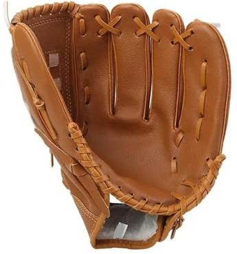 Basebollhandske utomhussport basebollhandske träningsutrustning softball 9,5/10,5/11,5/12,5 vänster hand för träning man kvinna vuxen