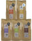 Organic Coffee Beans - Single Origin, Award Winning Medium & Dark Roast Gift Set by Source Climate Change - Ethically Sourced, Traceable & Freshly Roasted Taste Collection, 4 x 227g Coffee Bags