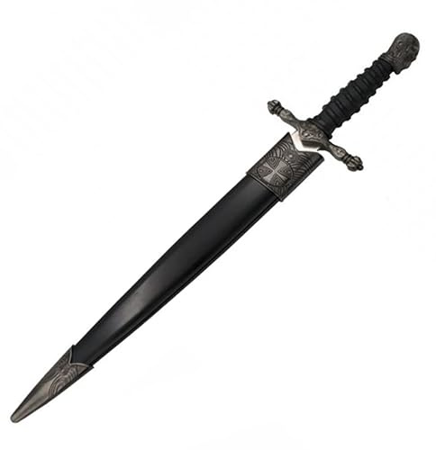Daga Templaria S0510 | Cuchillo-puñal templario histórico de coleccionista con Vaina. Colección de artículos Antiguos…