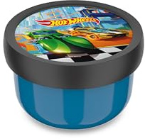 Mepal - Obstbox Campus - Snackbox für Kinder - Spülmaschinen- und mikrowellenfest - BPA-frei - 300 ml - Hot Wheels