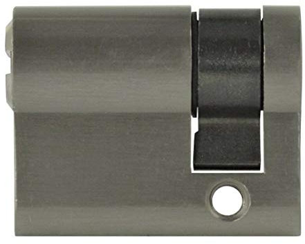 Låssystem kan kombineras enligt önskemål (halvcylinder 30/10 mm + 3 WS)