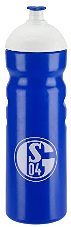 FC Schalke 04 Logo Trinkflasche (one size, blau)
