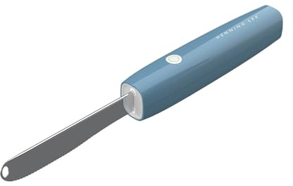 Henning Lee Heated Butter Knife for Effortless Spreading, Blue