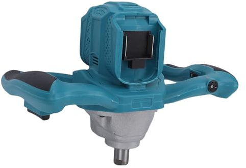 Yobadam Trivella da Terra Elettrica a Batteria, Trapano Portatile a Colonna a 6 velocità (da 100 a 800 giri/min), Asta di Collegamento da 3/4 con Impugnature Ergonomiche – Ideale