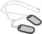 NANDEYIBI US Army Dog Tags with Silencer, Dog Tags