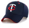 Fan Favorite Minnesota Twins Cap Verstellbare Mütze, Marineblau, Marineblau, Einheitsgröße