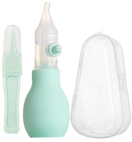 Baby Nasenpinzette,Nase Reinigung Pinzette, Rundkopf Kunststoff Pinzette,Baby Nasensauger Manuell Nasenaspirator Nasal Reiniger für Neugeborene Kleinkinder Laufende Nase verstopfte Nasen