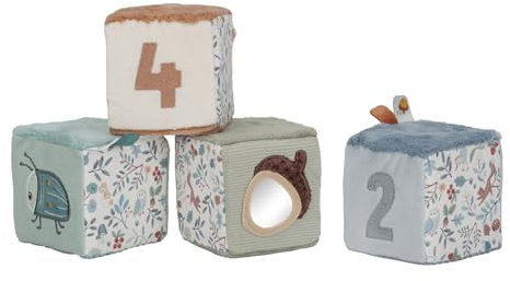 Little Dutch 8916 Activity Stoffwürfel - Forest Friends