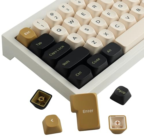 JakeTsai Double Shot Keycaps,171 Keys YMK Profile Keycaps Set with 2.75u, 3u, 6.25u and 7u Spacebar for Cherry Mx Switches ISO/ANSI Layout Mechanical Keyboard