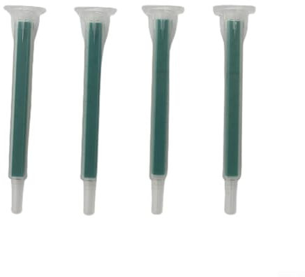 Besttoolifes 2K Mixing Tips,50 Pack Static Mixer Nozzles, for Epoxy Resin Dispensing, for Industrial Applications,AB Mixing Hose