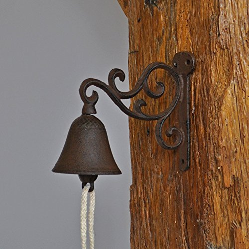 La Grande Prairie Campana campana de hierro fundido volúmenes 20 x 10 x 15 cm