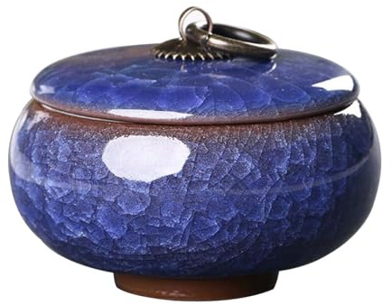 ZEALMAX Ceramics - Caja de Té y Almacenamiento para Latas, Juego de Café/Dulces, B