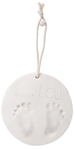 Tiny Love Reiner Abdruck, Clay Set, Gipsabdruck Baby Hand und Fuß, Dermatologisch getestet, Erinnerung Komplettset, Kreative Andenken, Tiny Creations