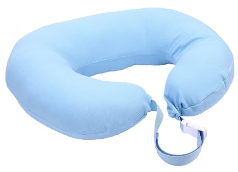 Tosuny Elderly Chair Restraint Cushion Secure Attachment Anti Tilt Breathable Safety for Outdoor Trips Blue