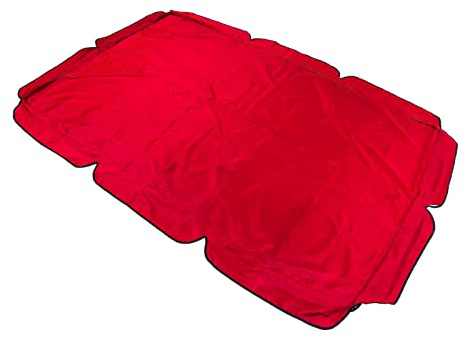 RiToEasysports Byte Av Svängkapell Vattentät Silverbelagd Oxfordduk för Utomhusbruk 190x132cm (Röd)