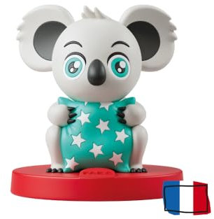 FABA Personnage Sonore LES CÂLINS AVANT DE DORMIR- chansons - Jouet, Contenu Éducatif, Version française, Enfants 0-3 ans