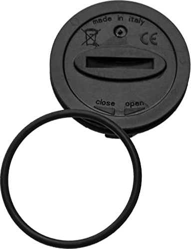 Cressi O-Ring + Cap Big Screen Computer Capuchon Grand écran Unisex-Adult, Noir, One Size