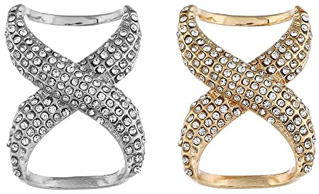 2 Pcs Scarf Clips Fashion Rhinestone Scarves Buckle Modern Simple Design Women's Shawl Buckle Hollow Scarf Ring for Clothing Neckerchief Shawl