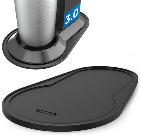 ecooe Silikon Abtropfmatte NUR für SodaStream Crystal 3.0 Trockenmatte Unterlage ​Abtropfschale Zubehör für SodaStream Wassersprudler wasserdicht und rutschfest