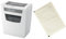Leitz IQ Home Office S Aktenvernichter, 9-8 Blatt Kapazität (70-80 g/m²) & Amazon Basics - Schmiermittelblätter für Aktenvernichter, 12er-Pack Automatisch, Mikroschnitt, Weiß