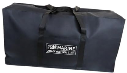 Oshhni Sac de Rangement pour Bateau de pêche Gonflable, Sac de Transport pour Bateau à Coque Simple, Sac pour Hors-Bord, Sac pour équipement de Plein air, 95 Cm X 30 Cm X 57
