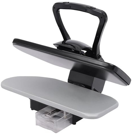 COUCHO Grande Presse à Vapeur de 91 cm, Machine à Repasser Intelligente avec écran Tactile LED, 5 réglages de Tissu, défroisseur Vapeur Professionnel avec Vaporisateur et Plaque de Repassage(Black)