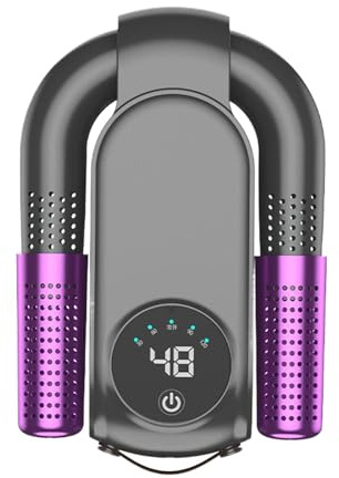 Genérico Secadores De Zapatos Para Zapatillas Deportivas | Secador Plegable para Botas de Esquí - Secador Rápido Portátil Con Temporizador Para Zapatillas Guantes Calcetines Gorros - Hogar Exteriores