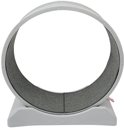 Ruota per gatti con blocco, per interni e gatti, meccanismo di blocco automatico, favorisce la postura attiva dei gatti, 80 cm, per fitness e movimento indoor