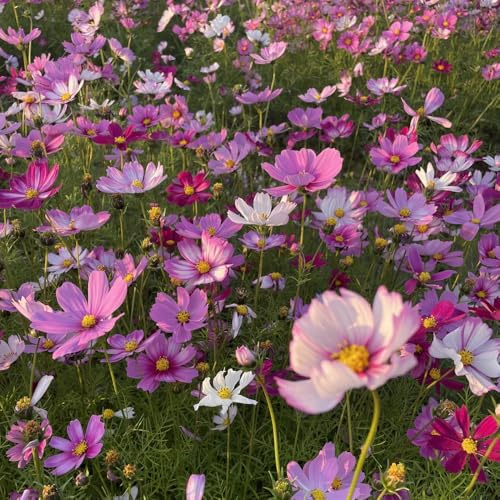 semillas de flores silvestres, variedades antiguas resistentes jardineros Decoraciones de jardín exteriores semillas balcón como 600pcs