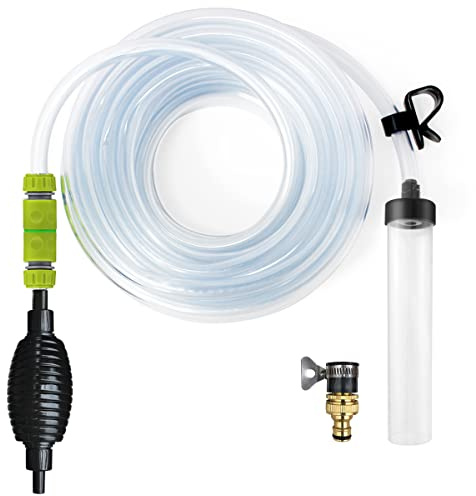 Laifoo 50ft Aquarium Water Changer Gravel & Sand Cleaner Fish Tank Siphon Cleaning Tools