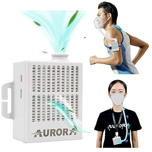 4WDKING Rechargeable Electrical Air Purifying, Reusable Portable Air Purifier with HEPA Filter for Sleeping Outdoor Sports Housework