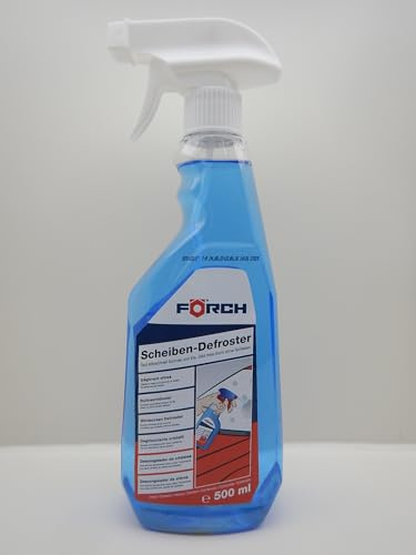 Förch 1 x cerradura de puerta descongelante de cristal delantero nieve hielo 500 ml