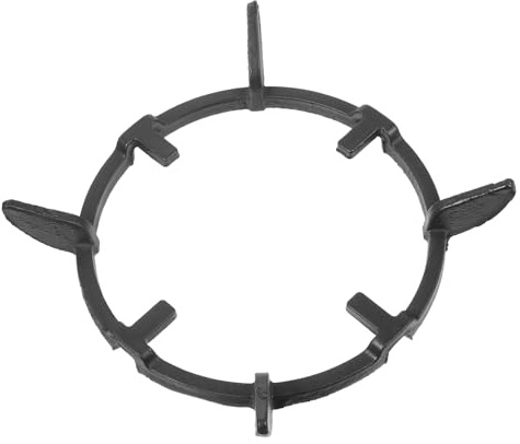 IWOWHERO Gasherd Ständer aus Gusseisen Rutschfest Rostfrei Stabiler Herd Rack Halter für Haushalts Gaskocher Einsetzbar für Küche Restaurant Hotel Küchenzubehör