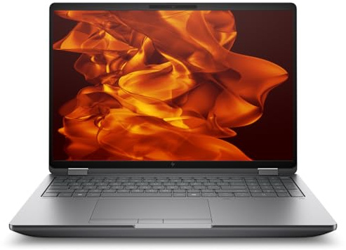 HP ZBook Fury G1i 16 Mobile Workstation Laptop (Intel Core Ultra 9 285HX 24-Core CPU | 32GB DDR5-5600MHz RAM | 1TB M.2 NVMe SSD | NVIDIA RTX Pro 3000 | Windows 11 Pro) - Meteor Silver