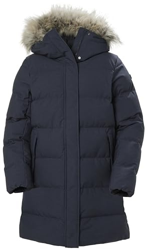 Helly Hansen Mujeres W Blossom Puffy Parka, Azul Marino, XS
