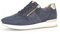 Gabor Damen Low-Top Sneaker, Frauen Halbschuhe,Wechselfußbett,Best Fitting,Turnschuhe,Laufschuhe,schnürschuhe,Blue/Puder,37 EU / 4 UK