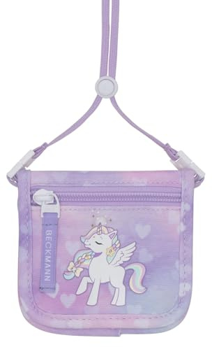 Beckmann Neck Pouch Unicorn Princess Purple