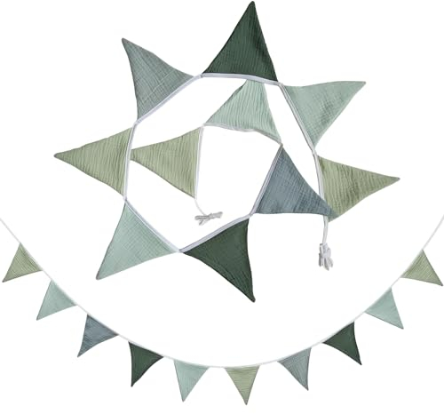 Wimpelkette Wimpel Girlande Wimpel Banner Wimpelbanner Wimpelgirlande Mehrfarbig Dreieck Flaggen Outdoor Girlande Deko für Hochzeit Geburtstag Kinderzimmer Party