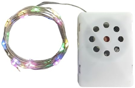 Patifirst Caja Musical De Cumpleaños, Núcleo Grabable, Luces Decorativas De Fiesta Y Suministros para Celebraciones De Cumpleaños Regalo para Familiares Y Amigos