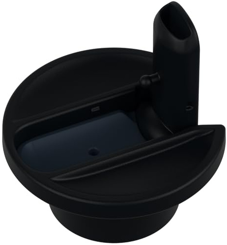 Dopper Flip Straw Black - Straw Lid Drinking Bottles